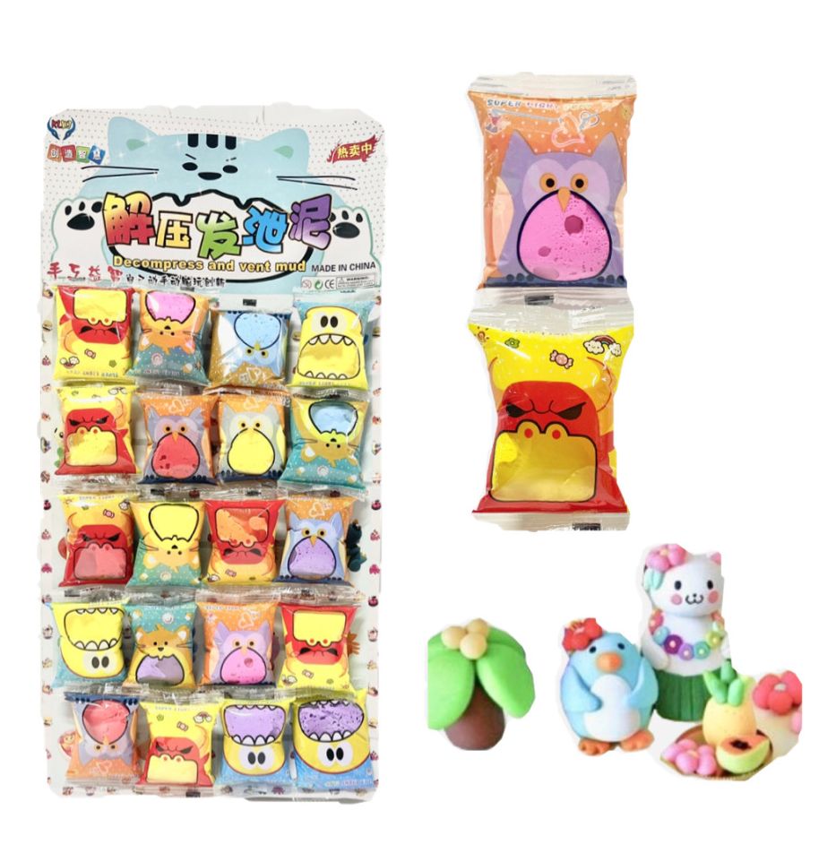 Slime fomy moldeable carton X20