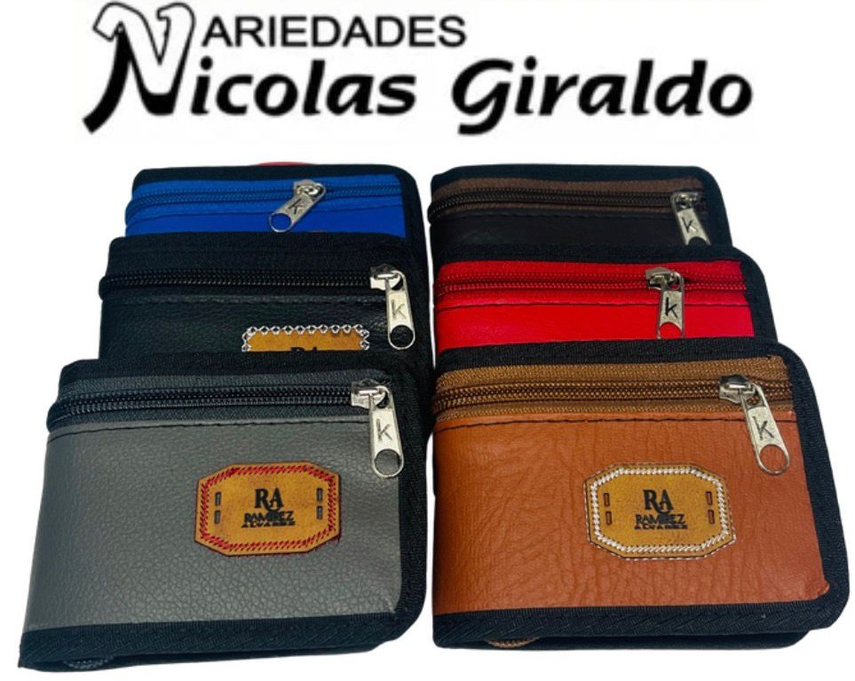 Billetera hombre de cierre