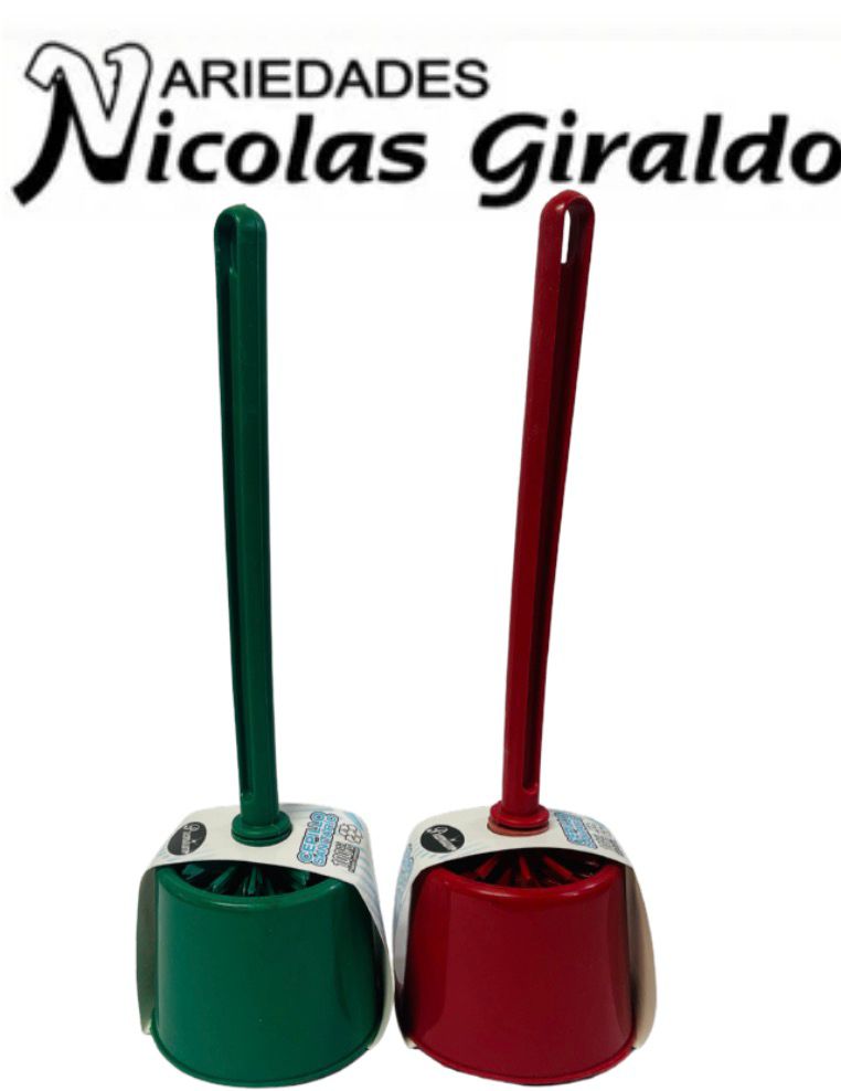 Escobillon baño color sencillo