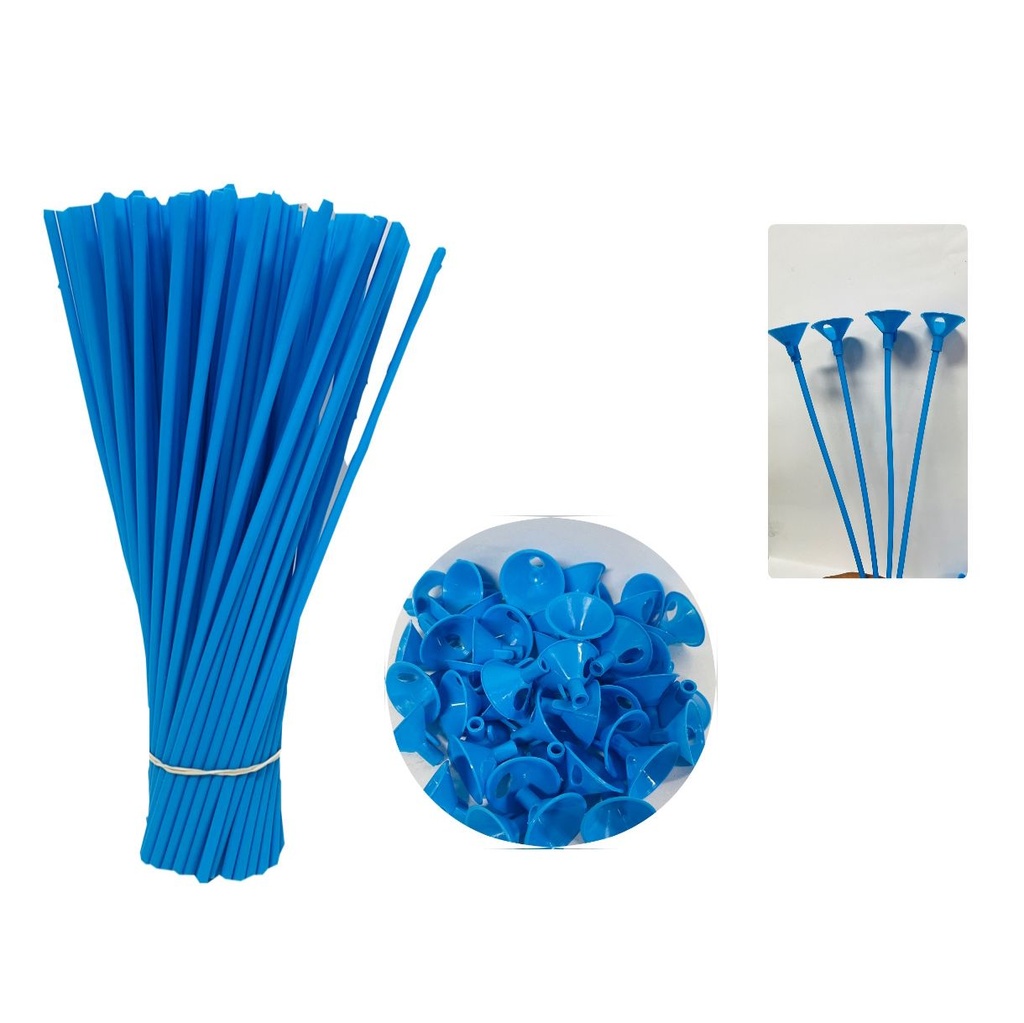 Porta bomba x 100 sencillo azul claro