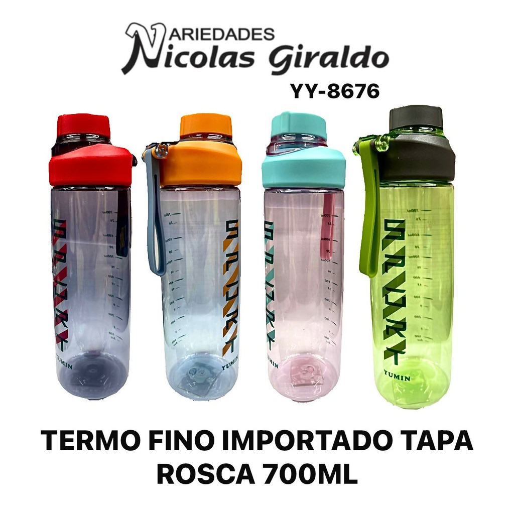 @Termo fino importado tapa rosca 700ml  