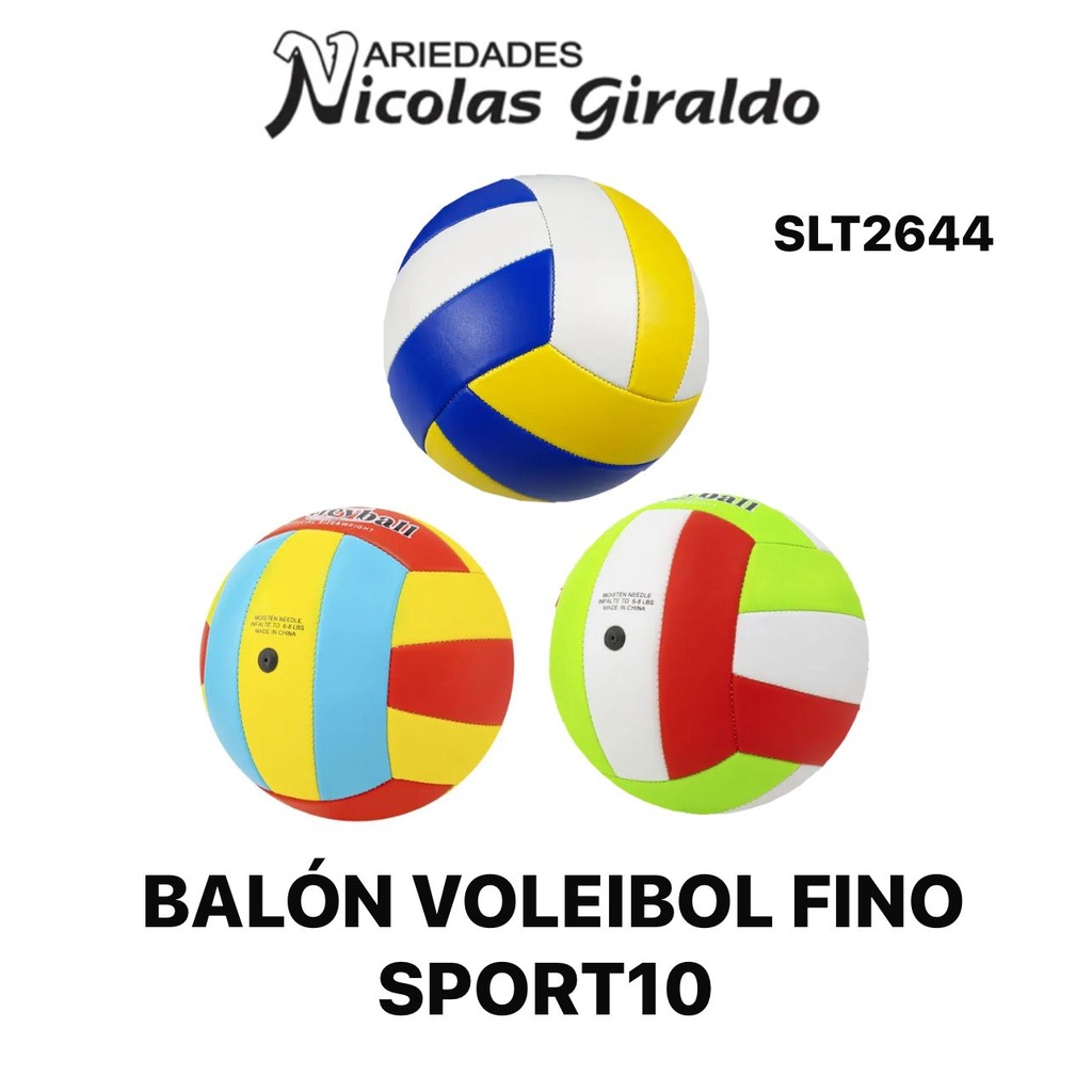 Balon voleibol fino sport10