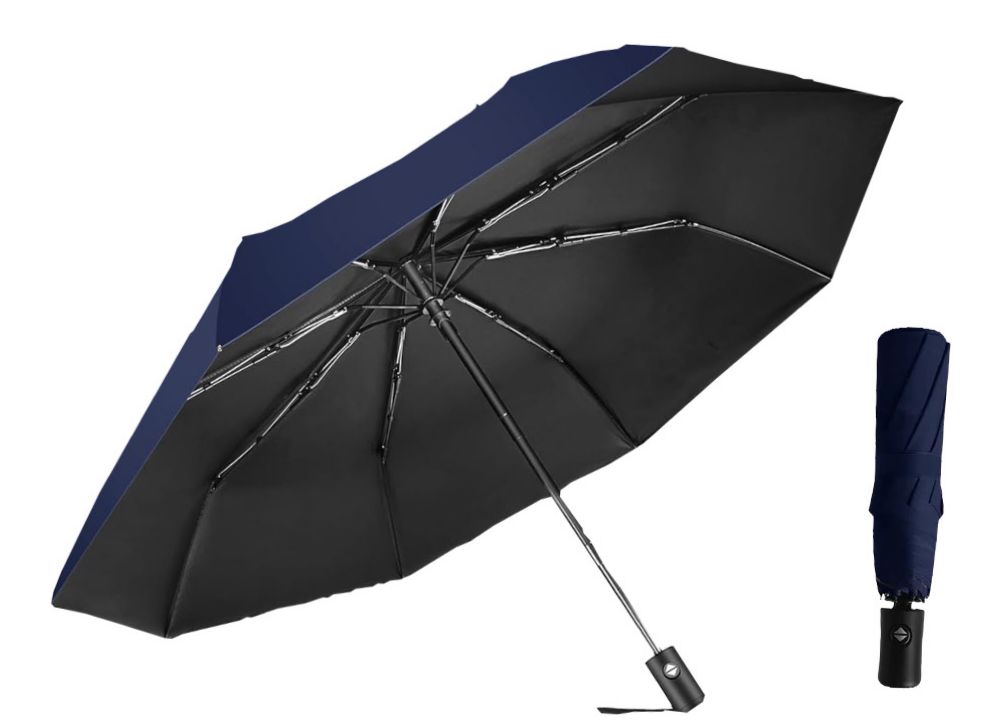 @Sombrilla dama automatica con filtro color oscuro