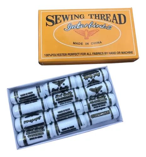 Hilo chino blanco caja x12 caja naranja