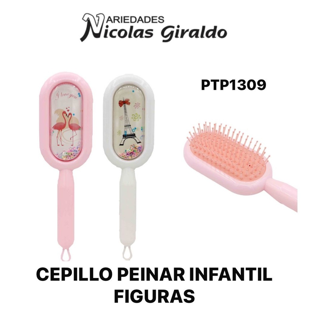 Cepillo peinar infantil figuras 