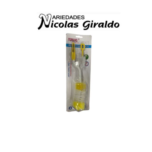 Escobillon tetero x2 grande carton 