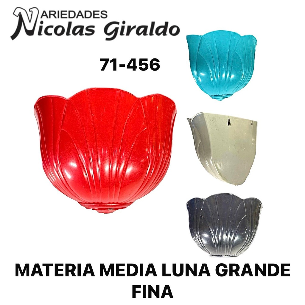 Matera media luna grande fina