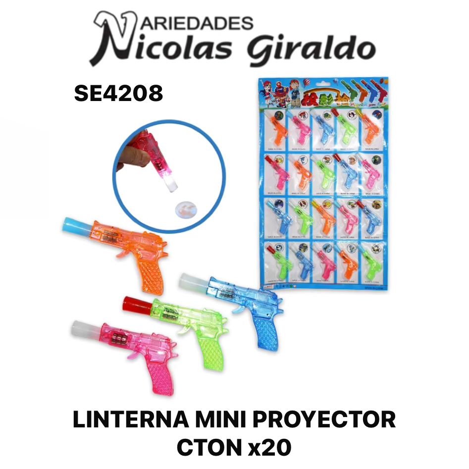 Linterna mini proyector cton x20