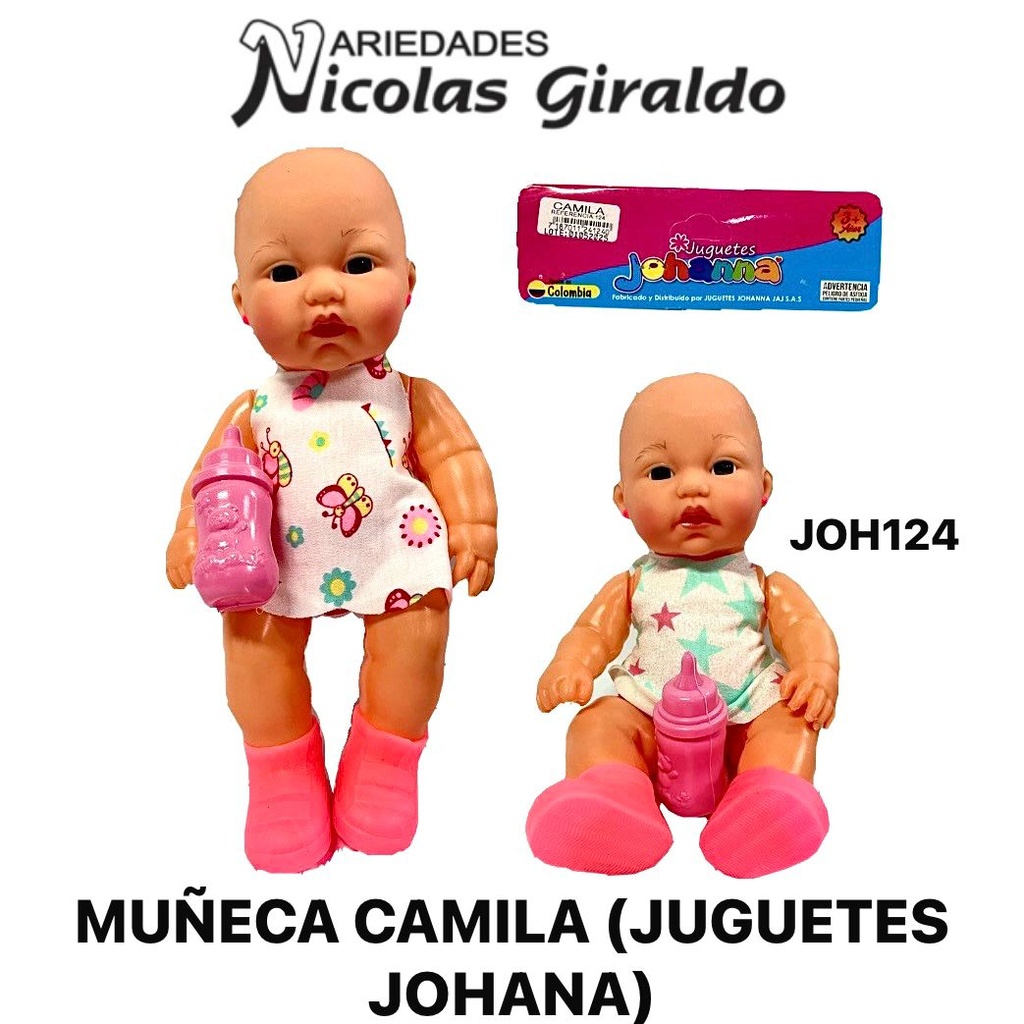 Muñeca camila (juguetes johana)
