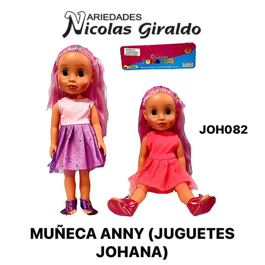 Muñeca anny (juguetes johana)