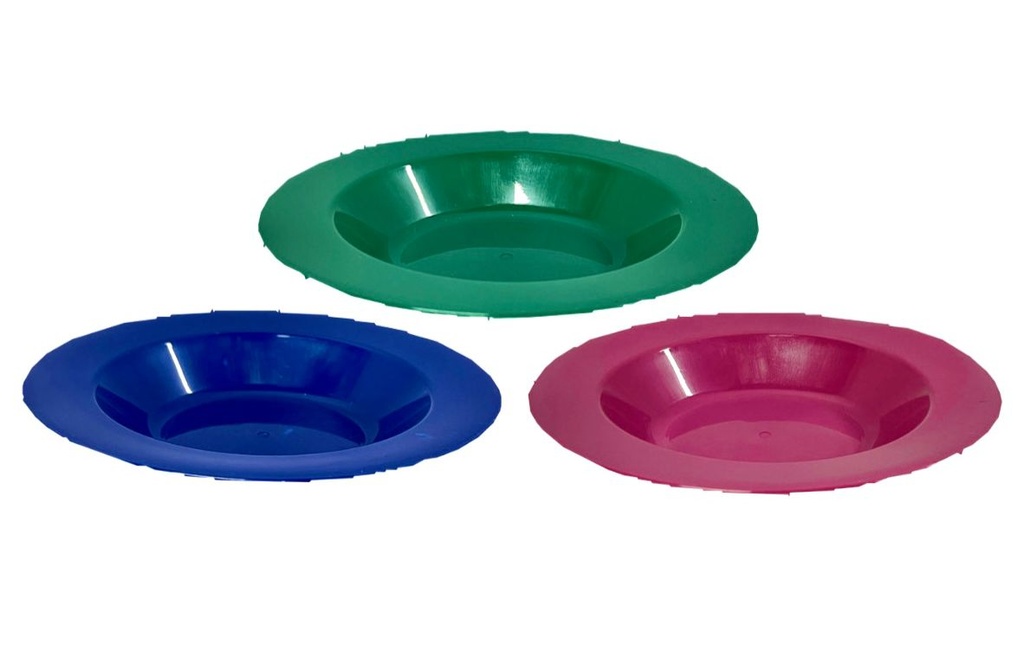 Plato plastico semihondo PQTX12 