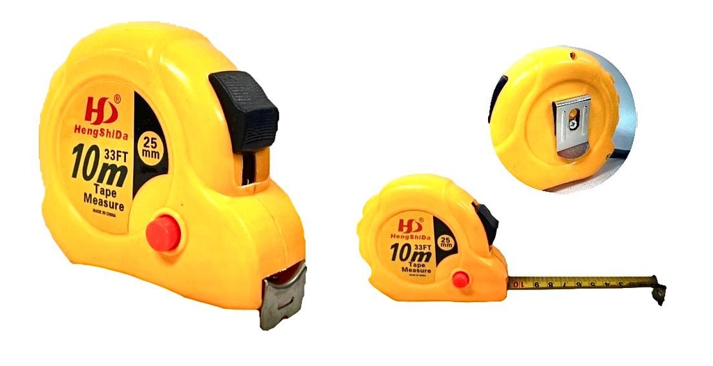 Metro X10 metros amarillo 