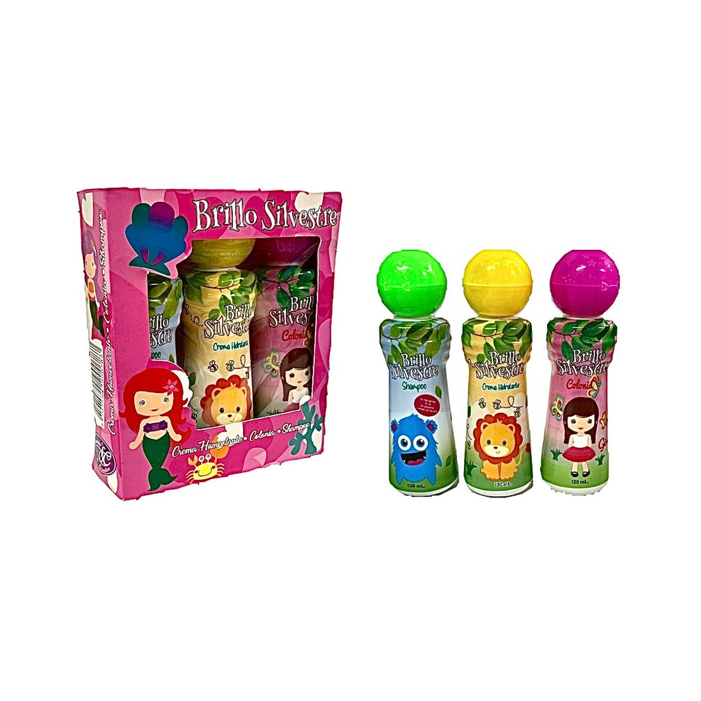 Estuche bebe yenny sensual rosado x3 