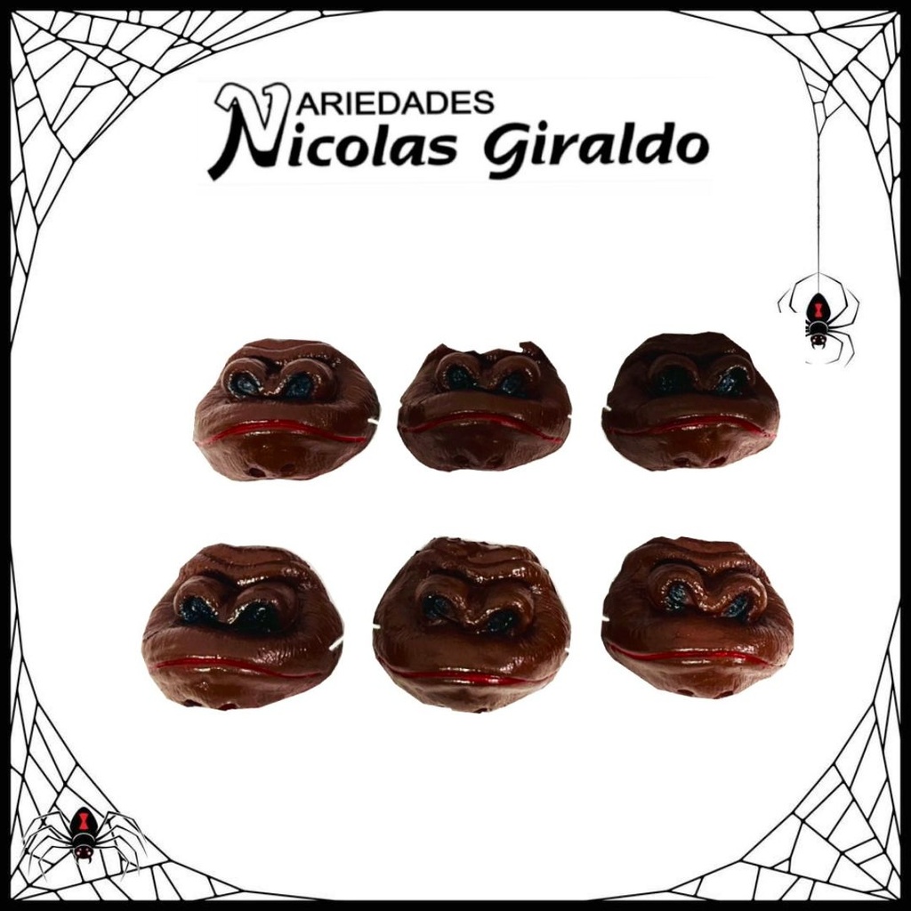 Nariz halloween caucho gorila PQT X12 