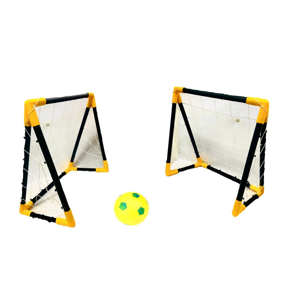 Cancha futbol doble pequeña proyecciones 43x45