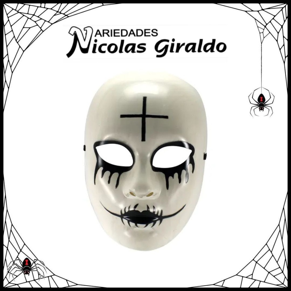 Mascara halloween cruz