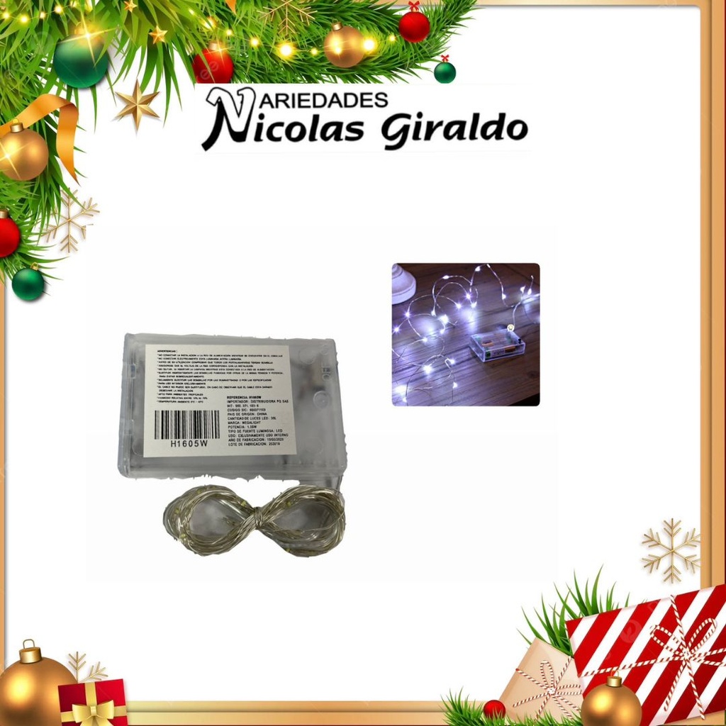 @INSTALACION ALAMBRE DE PILA GRANDE X30L LINEAL BLANCA 