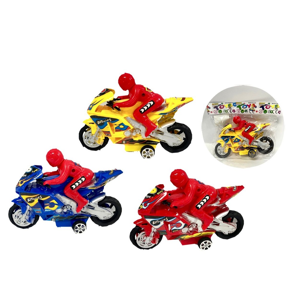 Moto ninja impulso mediana con piloto