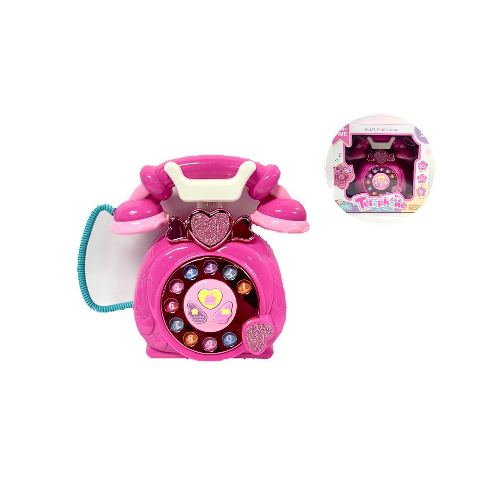 Telefono infantil fino en caja 