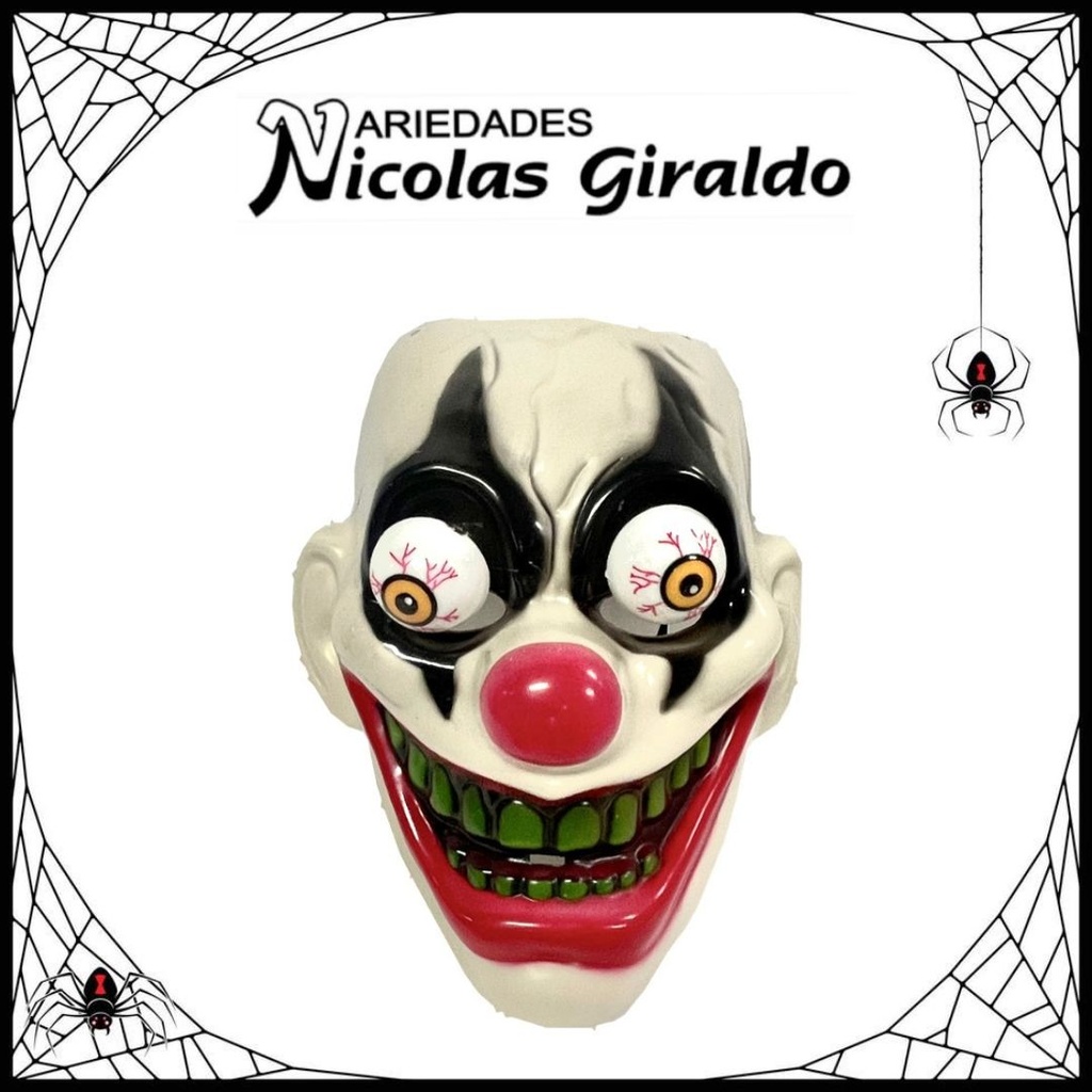 @Mascara halloween payaso ojos
