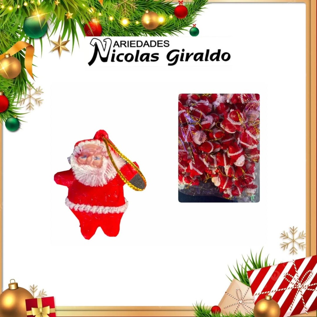@ADORNO PAPA NOEL MINI X50