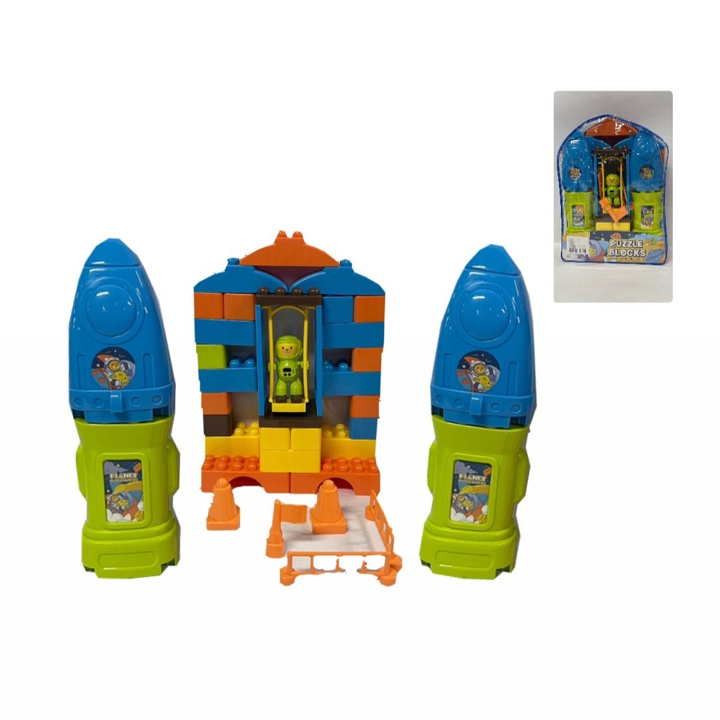 Armatodo maleta cohetes x44 piezas