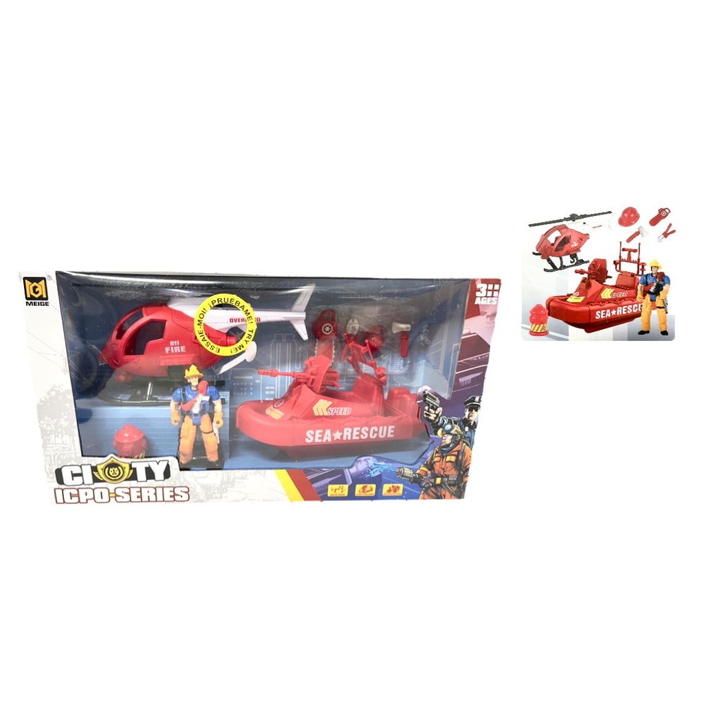 Set de rescate con sonido 