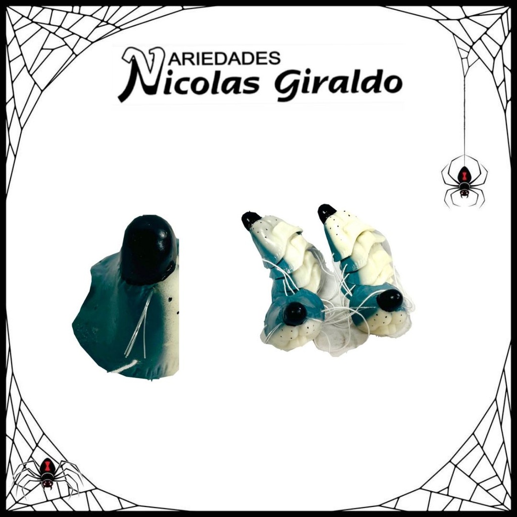 Nariz halloween caucho raton PQT X12 