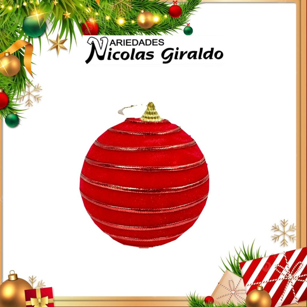 @BOLA NAVIDEÑA GRANDE X1 GAMUSA 