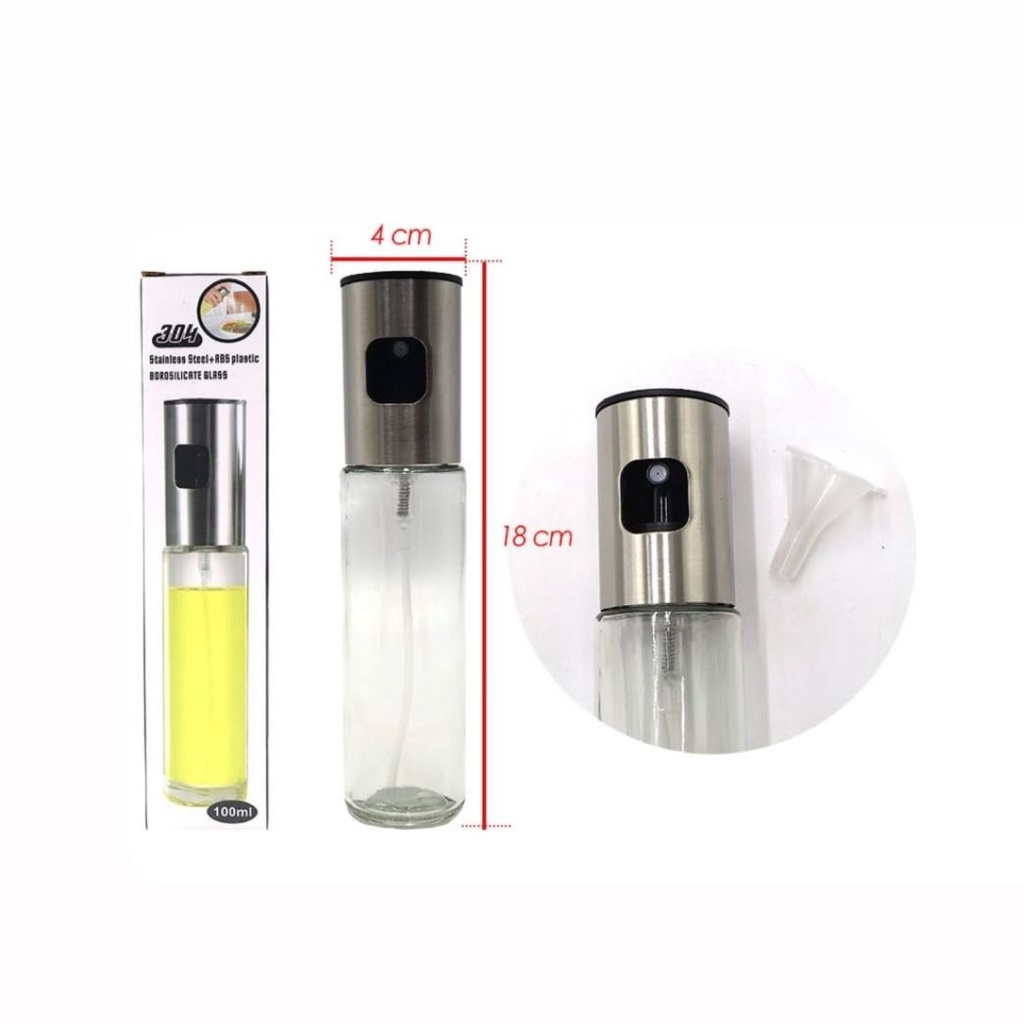Aceitera vidrio spray x100ml  