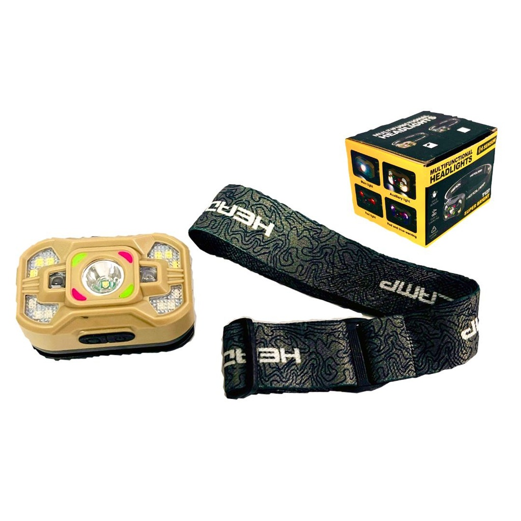 Linterna minera recargable 