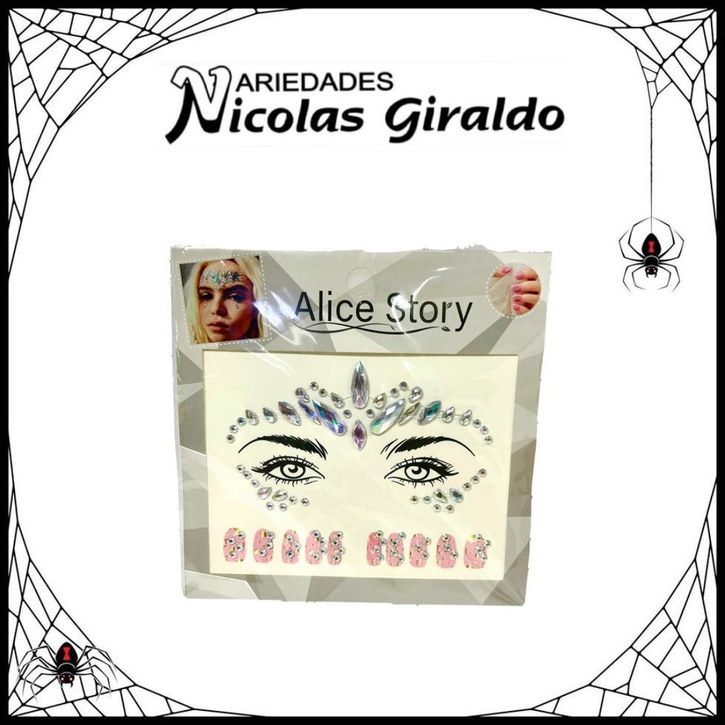 @Carton stickers rostro x1  