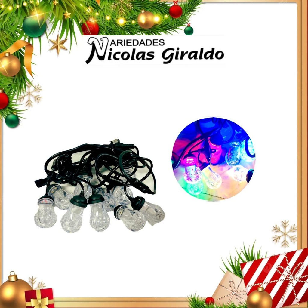 @INSTALACION FOCO BURBUJA INTERMITENTE X10L MULTICOLOR 