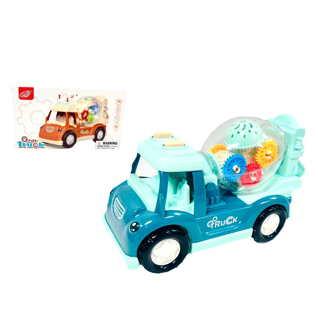 Carro pila luz y sonido constructor