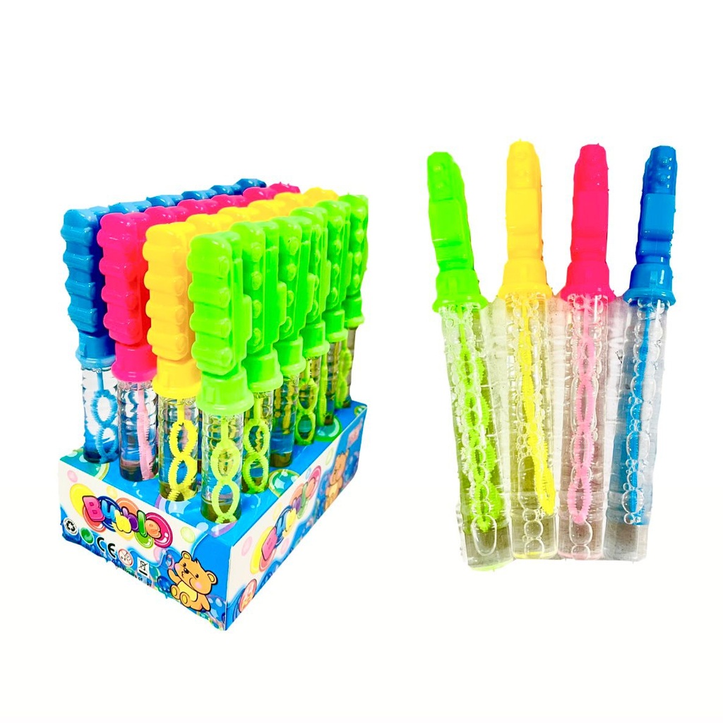 Burbujero delgado tren mini caja x24