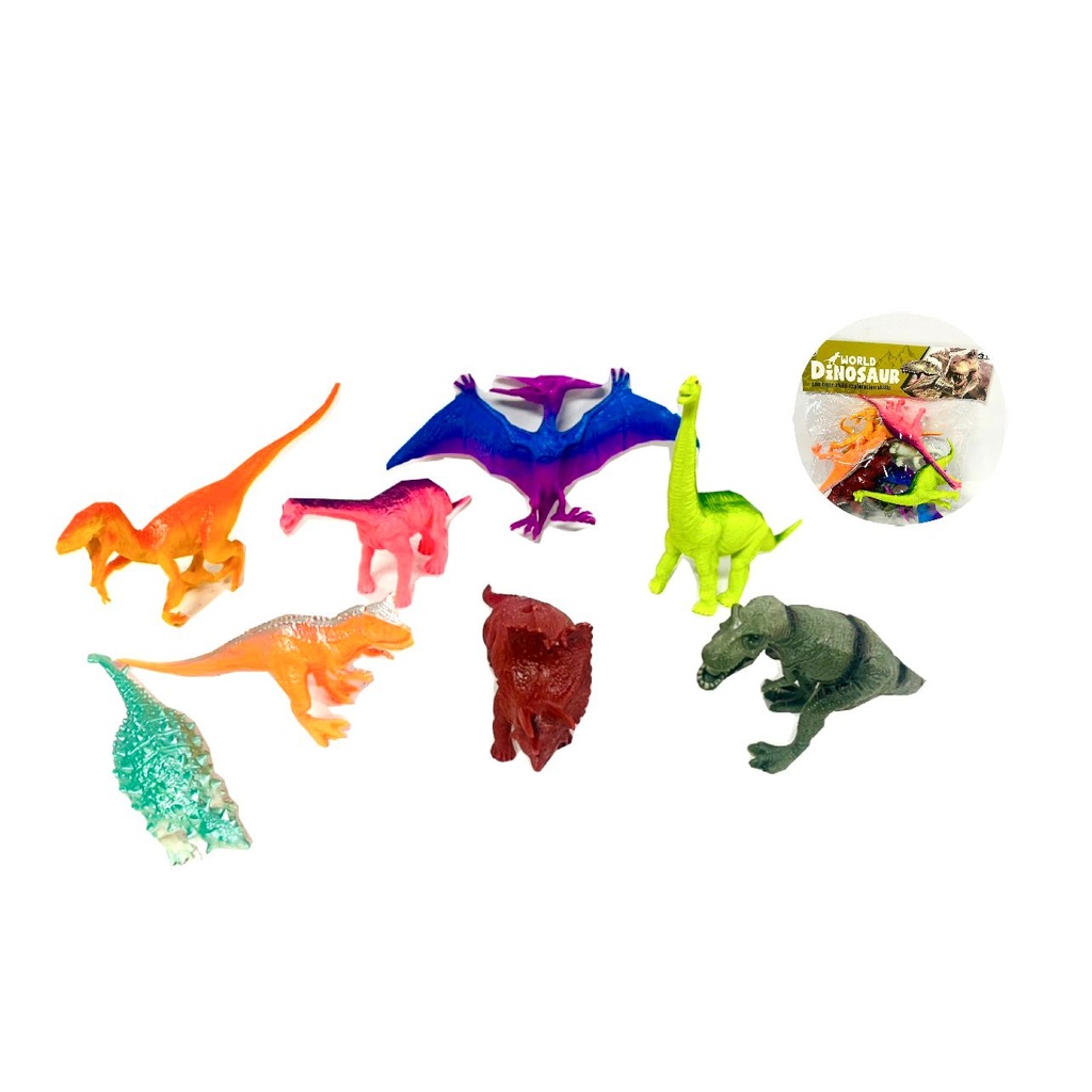 Animal dinosaurio x8