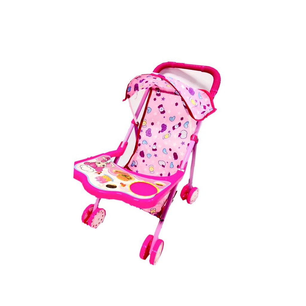 Coche muñeca metal grande fino