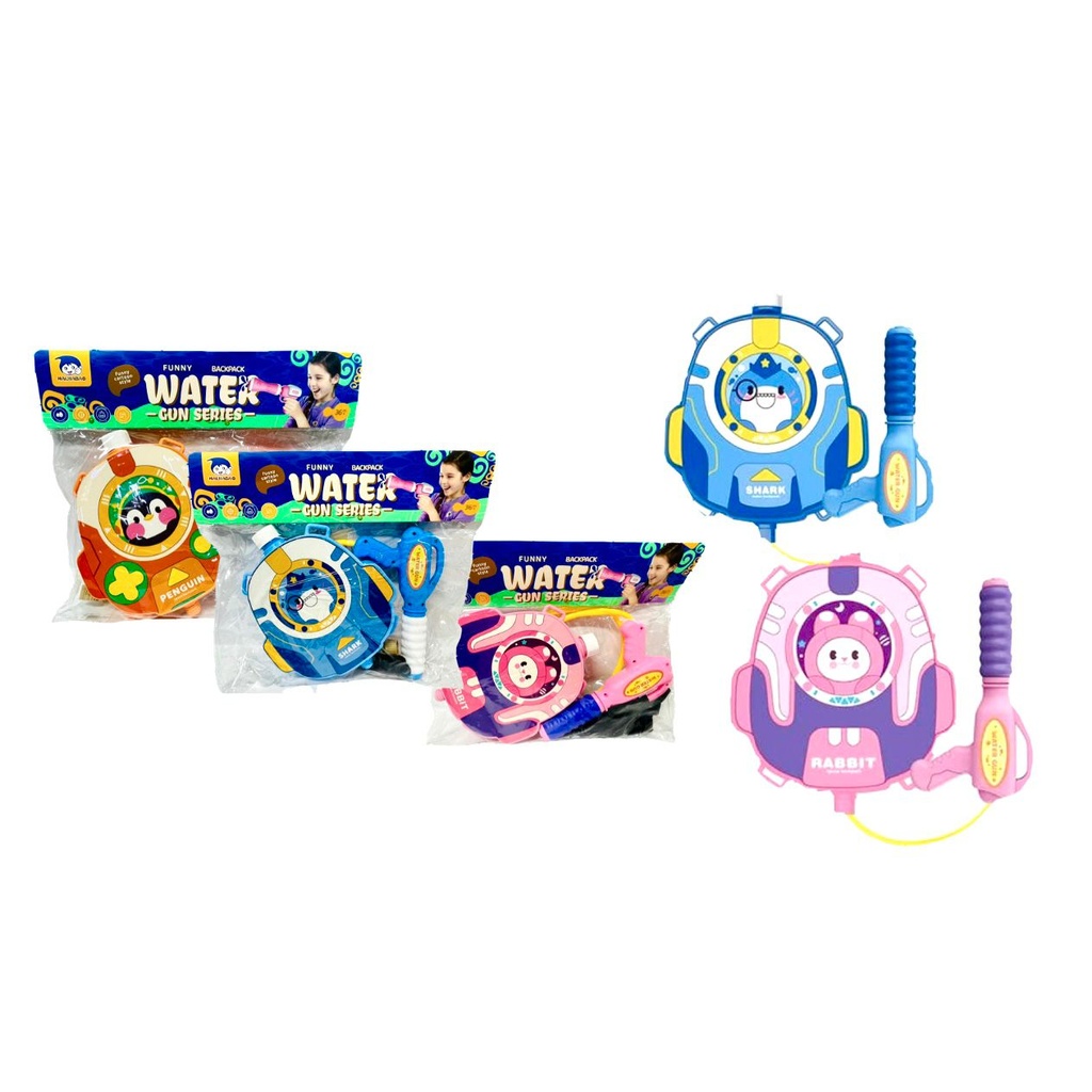 Lanza agua bolso recarga pinguino