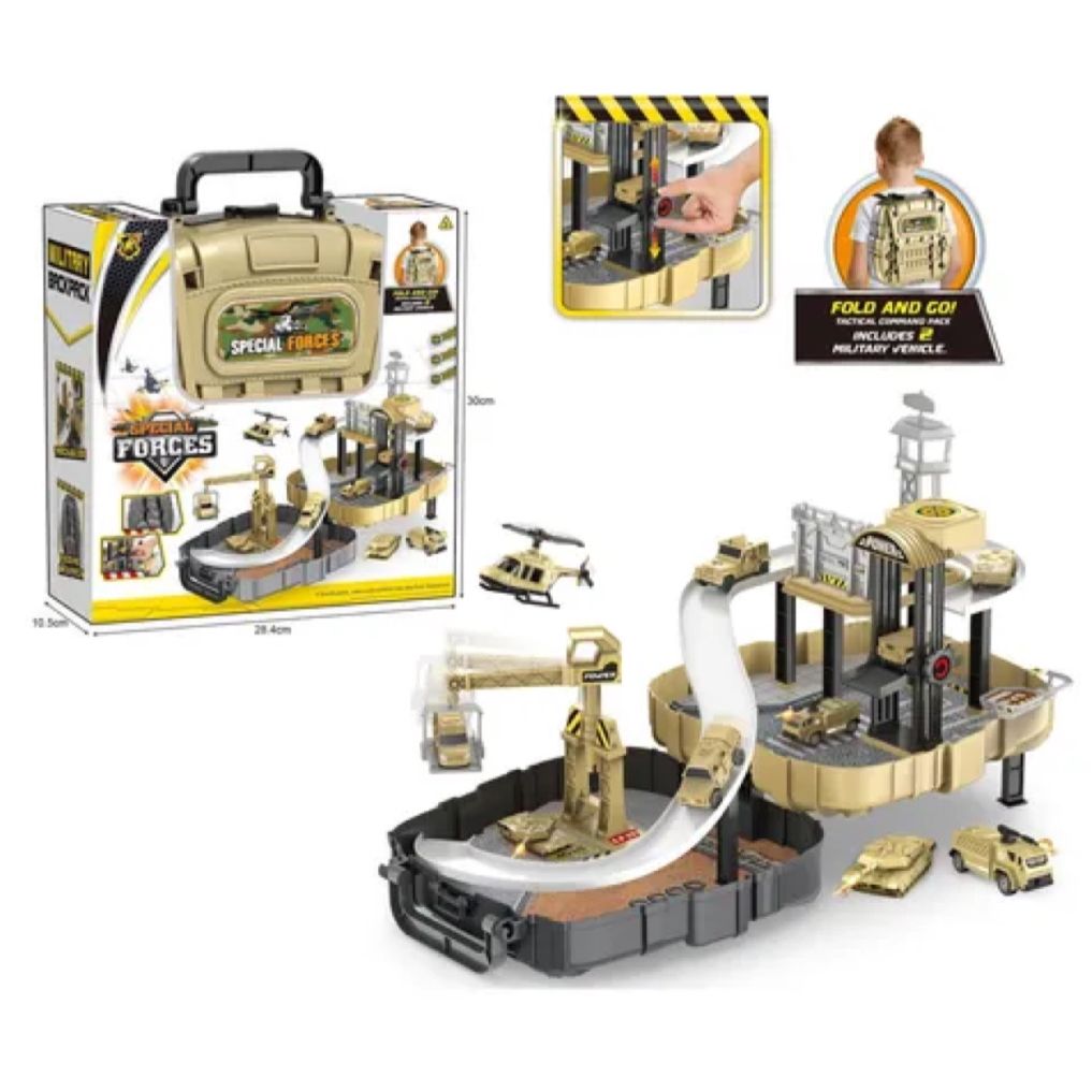 Pista militar maleta 