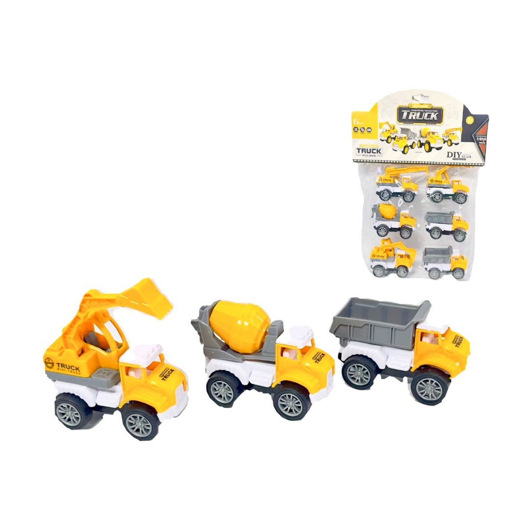 Carro constructor pequeño x6 