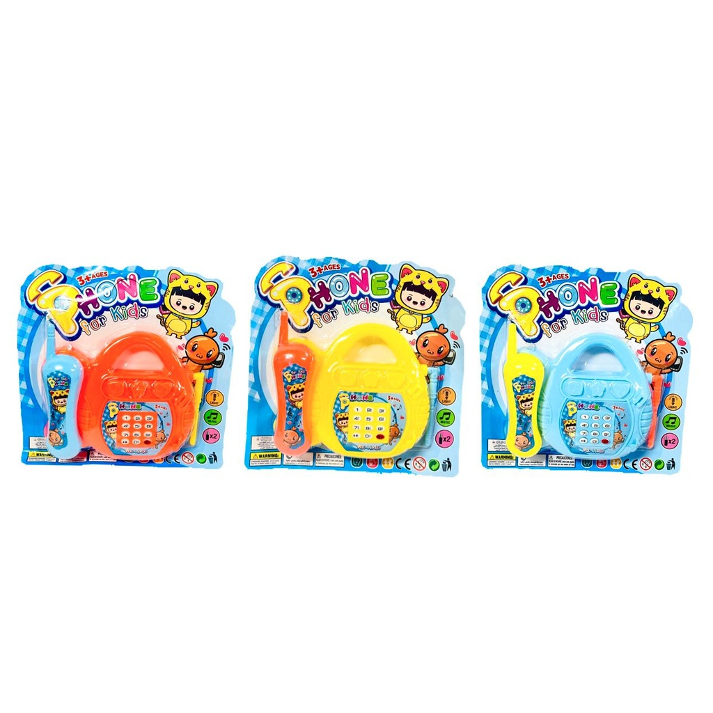 Telefono infantil sonido carton