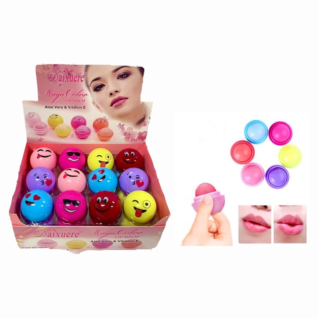 Brillo humetante cara feliz x24 