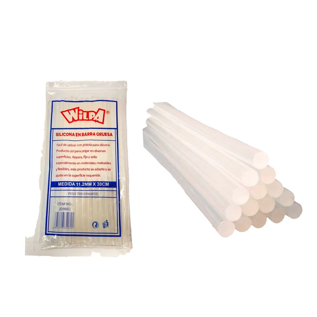 Silicona barra gruesa wilpa