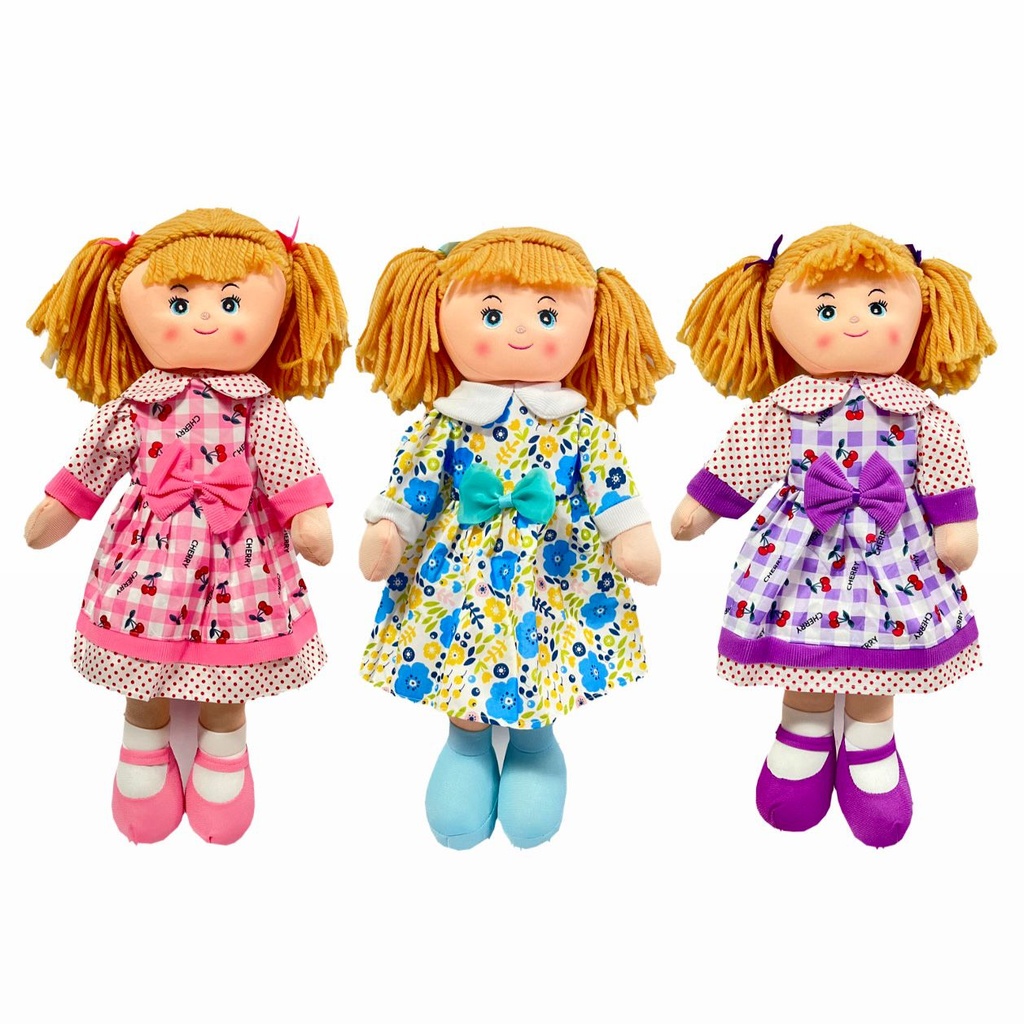 Muñeca trapo grande fina 50cm  