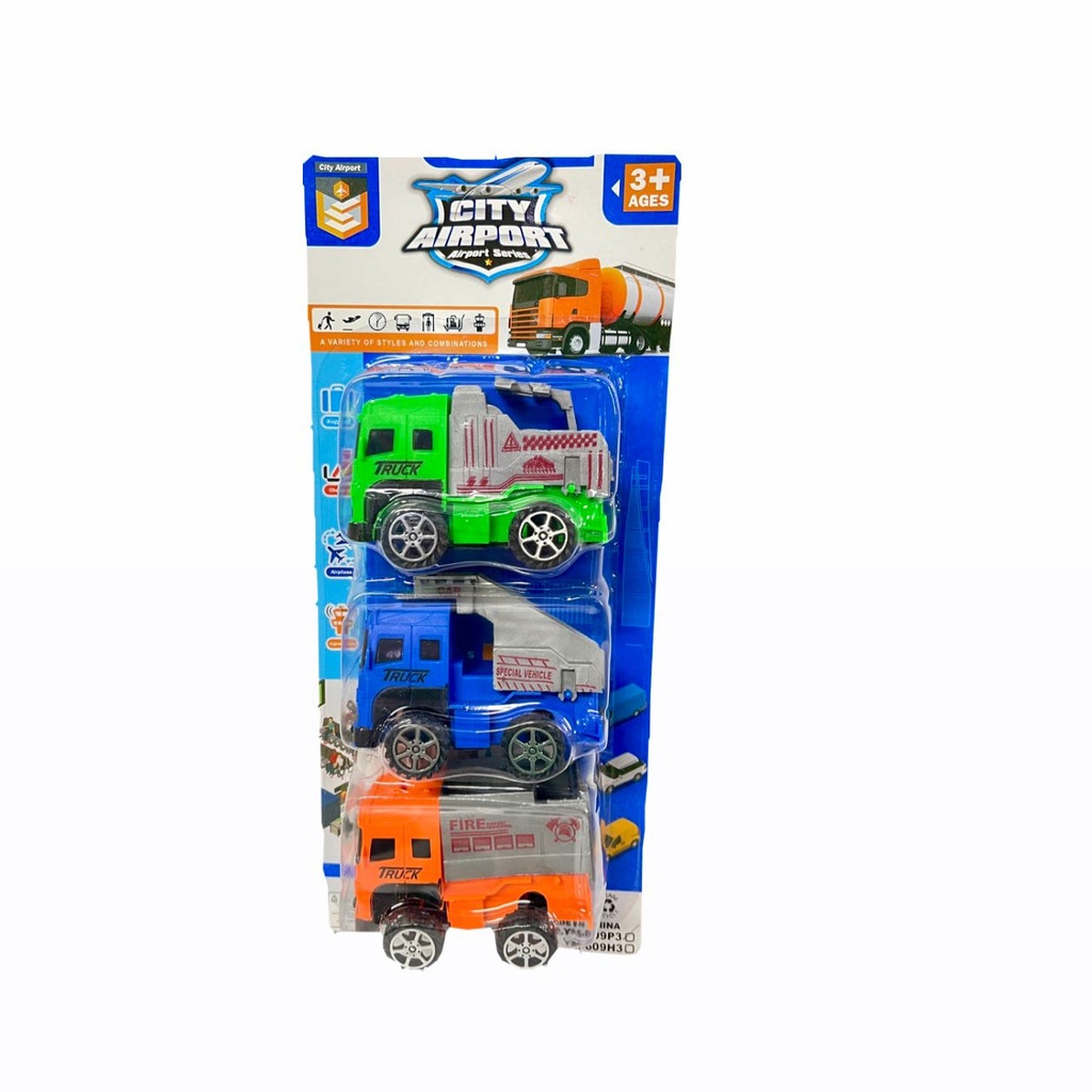Carro camion carton x3  