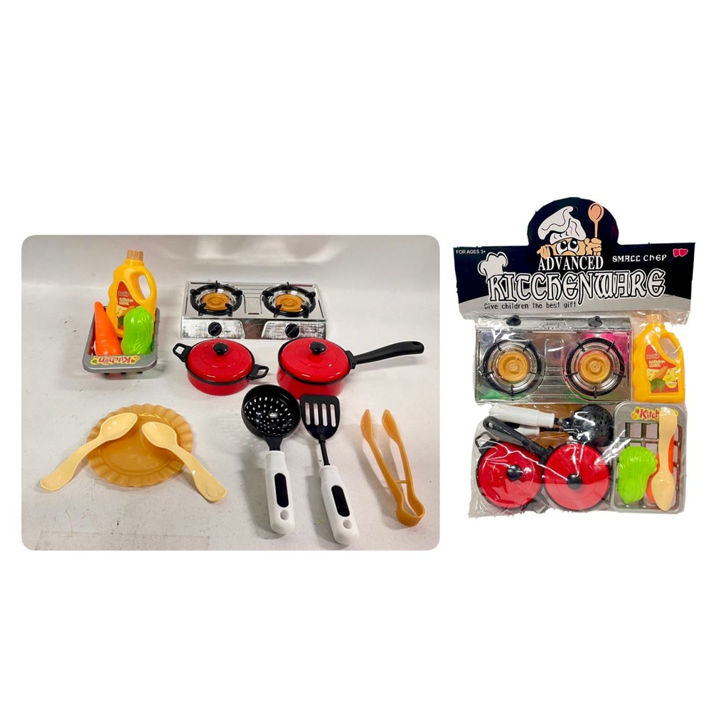 Vajilla infantil plateada bolsa mediana