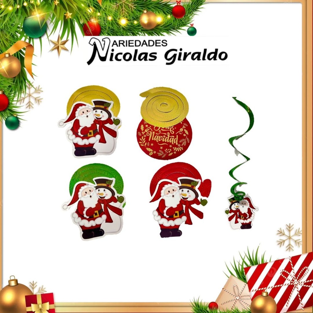 Espiral navidad surtido