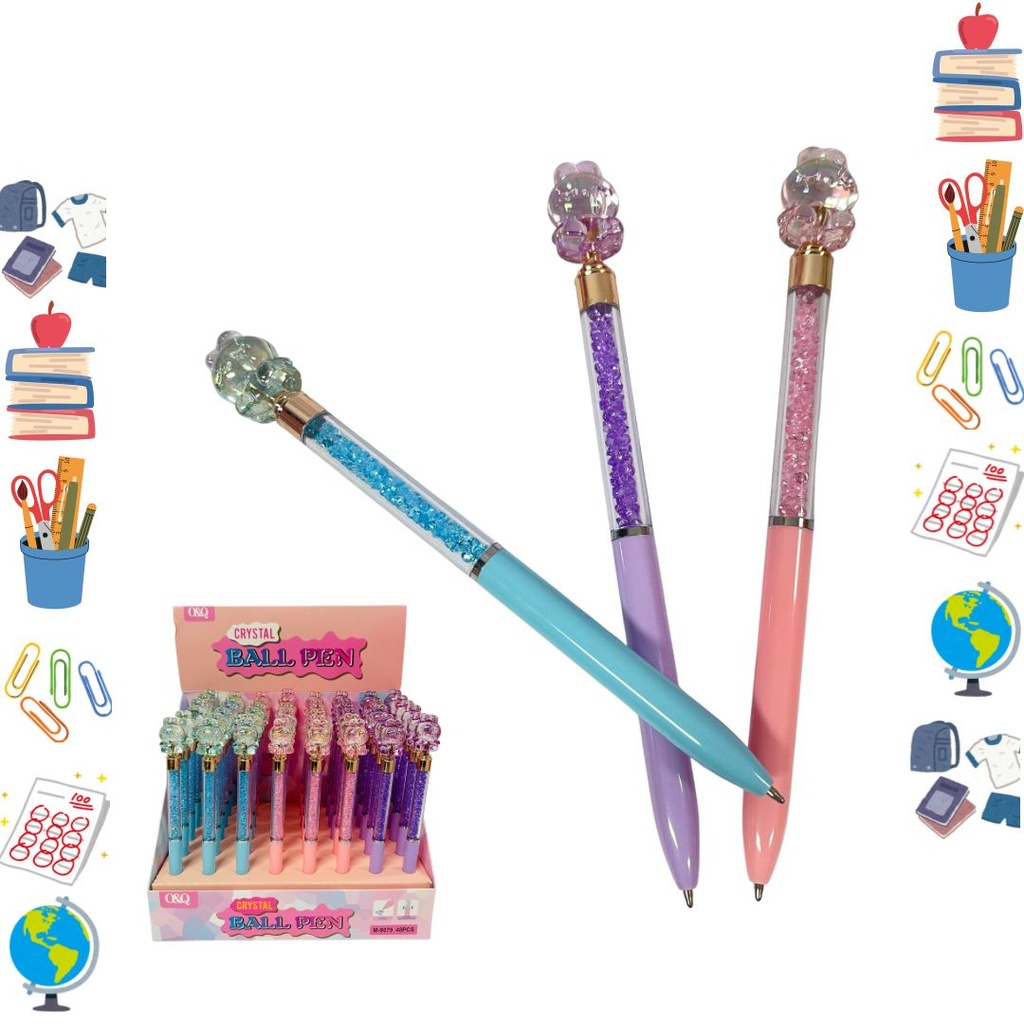 Lapicero figura oso caja x48 