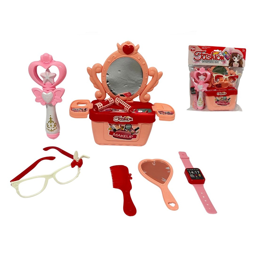 Set belleza infantil bolsa grande fina 