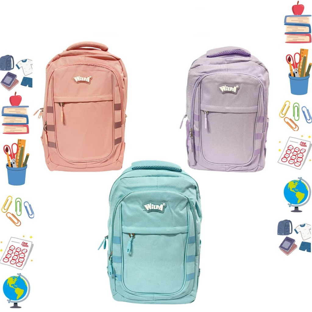 Morral wilpa grande fondo entero dama #16.5  